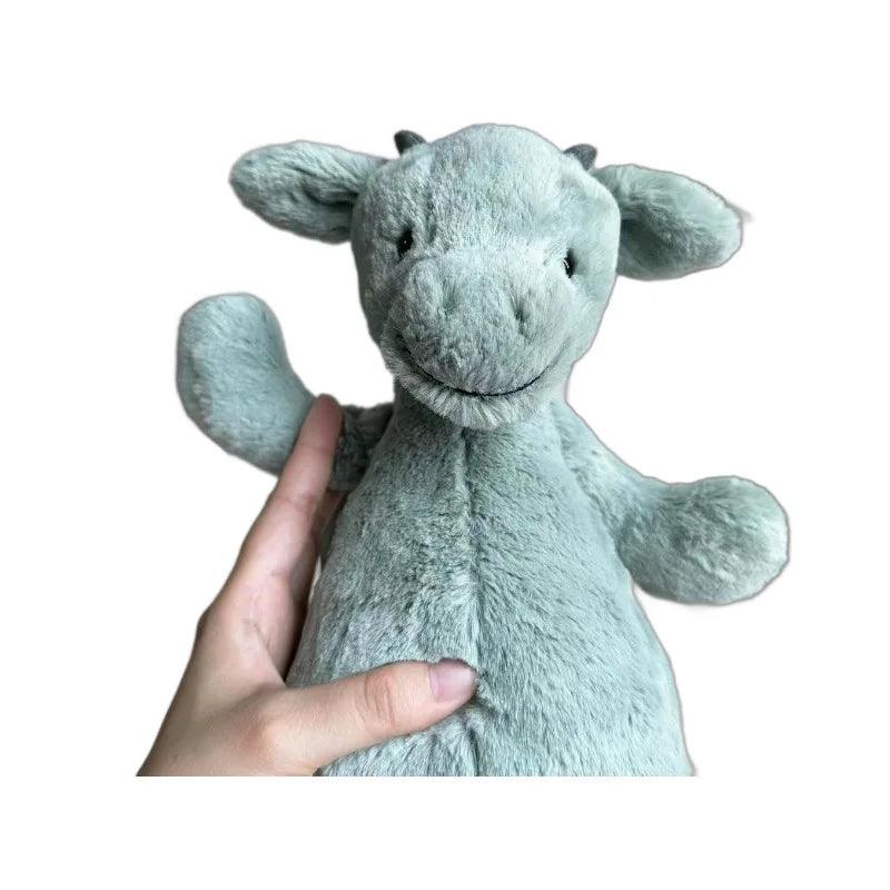 Jellycat Medium Blyga Gröna Draken gosedjur