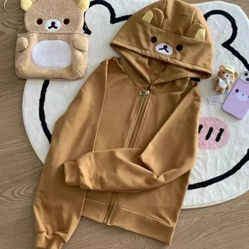 Hoodie teddybjörn