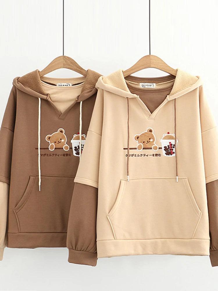 Teddyfleece hoodie