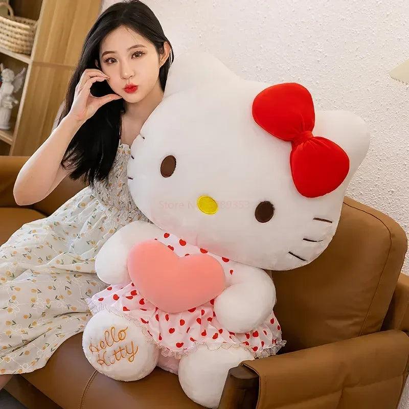 Stor Hello Kitty gosedjur