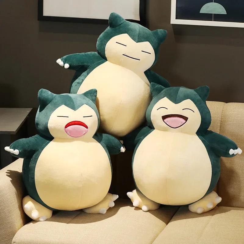 Jättestor Snorlax gosedjur