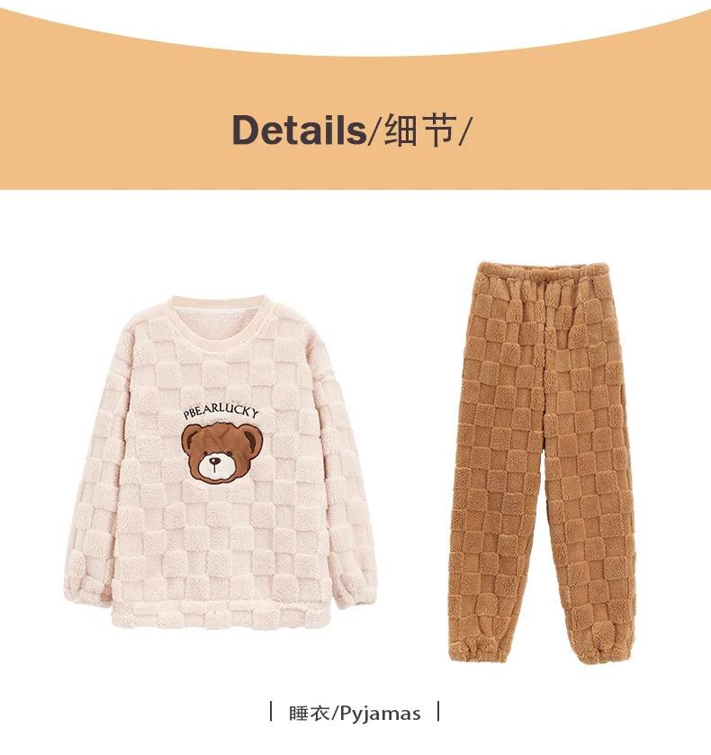 Teddybjörn pyjamas