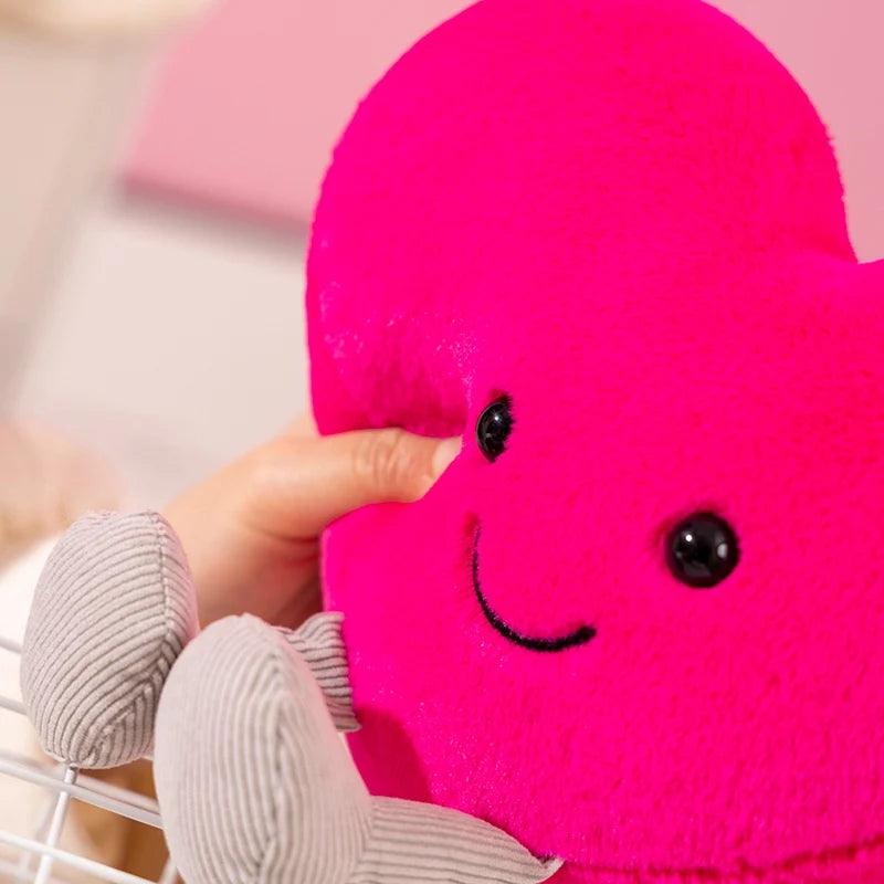 Jellycat Amuseable Rött Hjärta samlar gosedjur