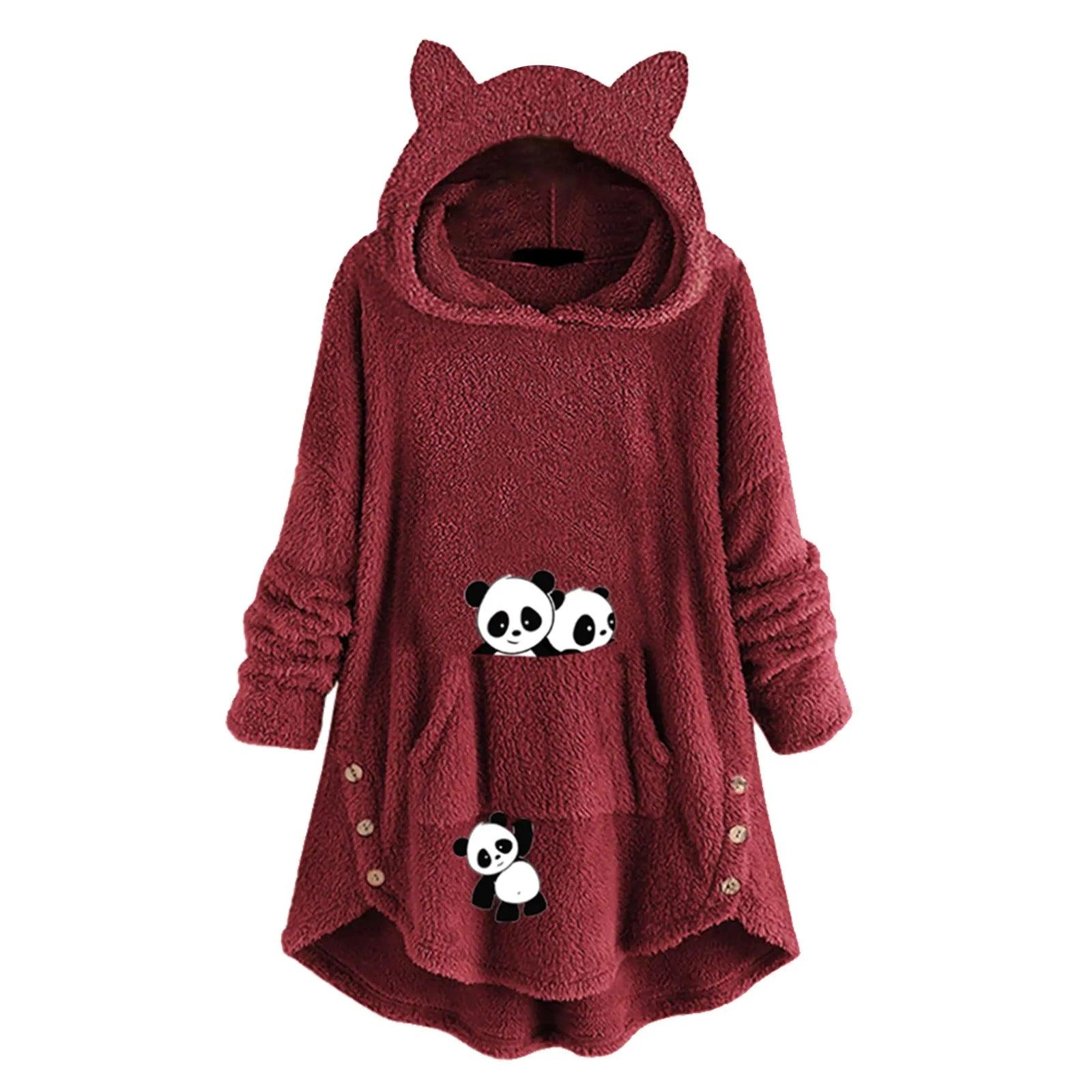 Teddyfleece-hoodie