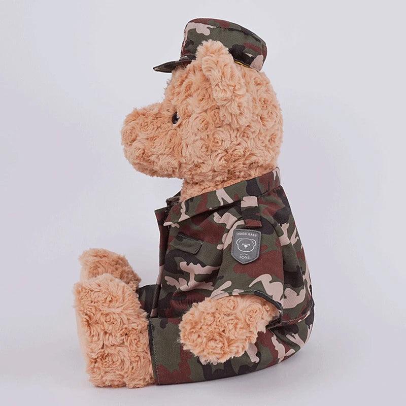 Militär teddybjörn