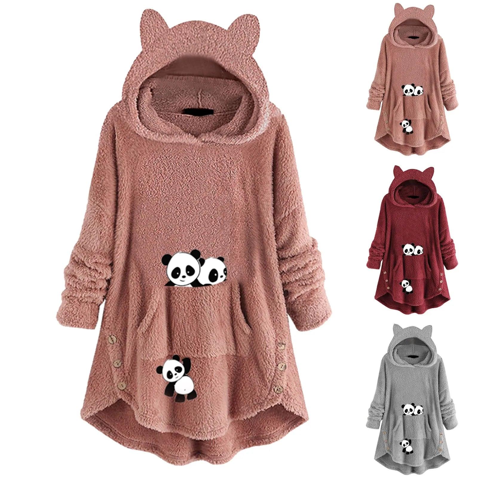 Teddyfleece-hoodie