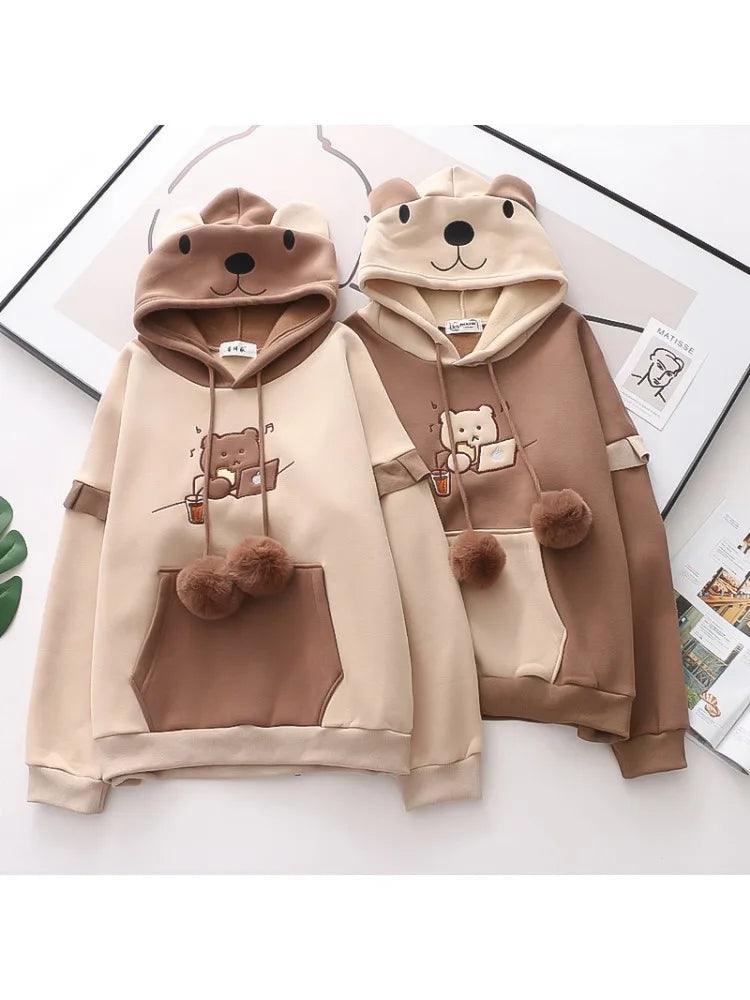 Teddyfleece hoodie