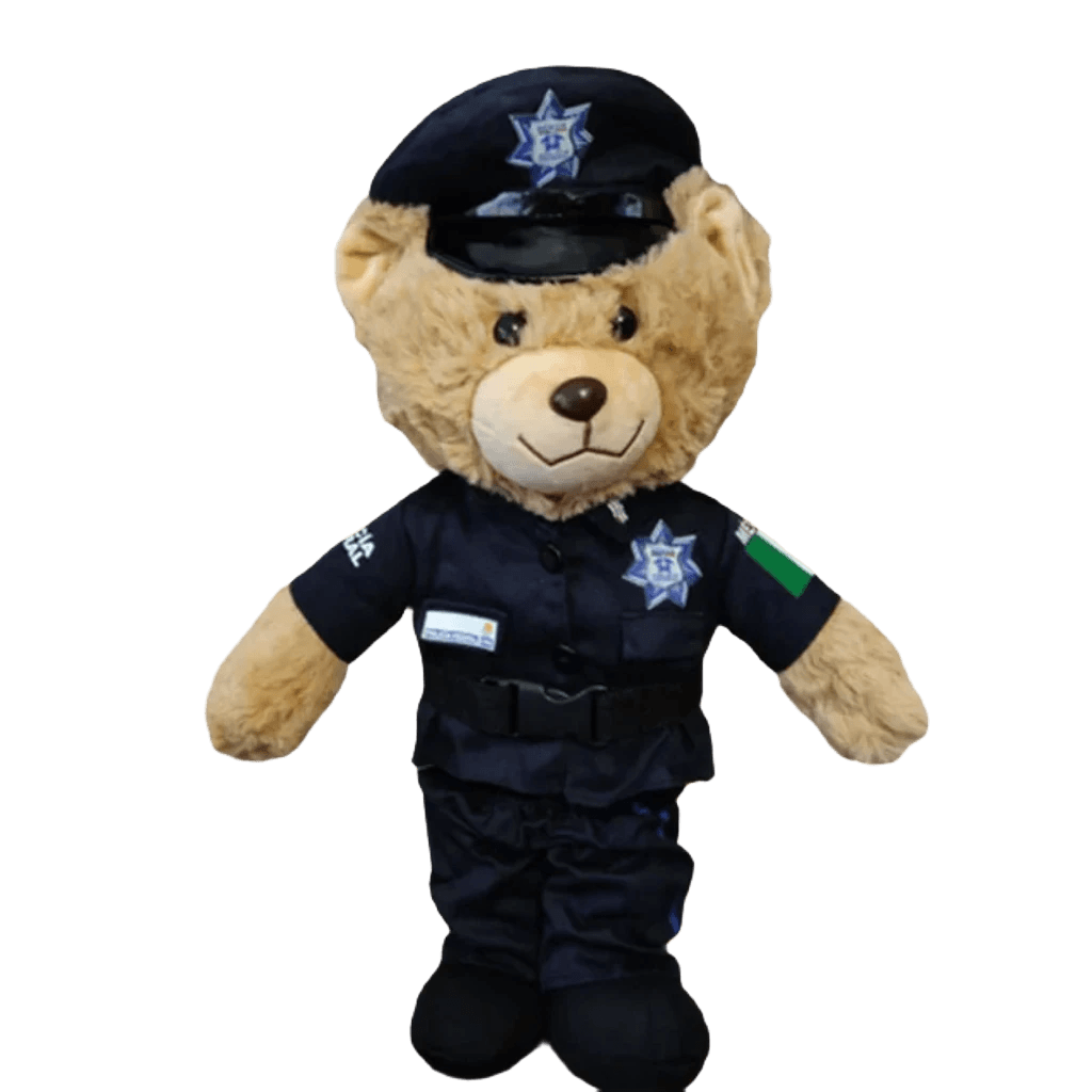 Polis teddybjörn